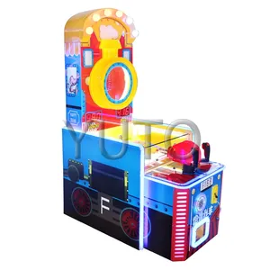 Üst satış kapalı eğlence jetonlu Cannonball tren piyango bilet ödül oyun salonu oyun makinesi satılık
