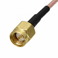 Câble RG316, connecteur femelle TNC à prise mâle SMA, connecteur coaxial RF, câble de raccordement, droit, 4 pouces ~ 10 m
