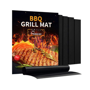 Chịu nhiệt độ cao PTFE sợi thủy tinh không dính BBQ nướng Thảm lò lót cho Bếp cảm ứng - Product Image 1