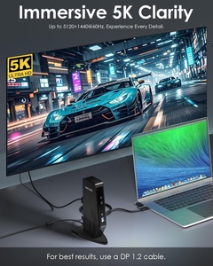 Base de Conexión Original Wavlink UG39PD1 para Mac y Windows, DisplayLink 13 <span class=keywords><strong>en</strong></span> 1, USB <span class=keywords><strong>C</strong></span>, Universal para Portátiles - Product Image 3
