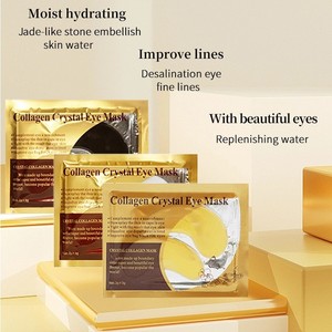 Masque pour les yeux en cristal de collagène, 1 paire, 6 g, patch nourrissant pour les yeux - Product Image 2