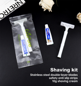 Set de Artículos de Aseo Desechables Portátiles con Certificación CE para Hoteles, Kit de Limpieza Básica para Habitaciones de <span class=keywords><strong>Hotel</strong></span>, Kit de Viaje con Cepillo de Dientes y Gorro de Ducha - Product Image 4