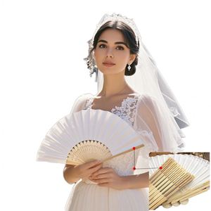 Abanico de Mano de Bambú Personalizado con Impresión a Medida, Tendencia 2026, Abanico Pintado a Mano para Bodas - Product Image 1