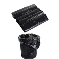 Sacs poubelles à poignées épaissies, résistants aux fuites et aux perforations, en polyéthylène PE, pour le nettoyage domestique