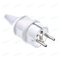 EU Schuko Stromkabel mit Stecker und Steckdose für Frankreich, Russland, Korea, Deutschland, 16A 250V, Männlich-Weiblich-Verbinder