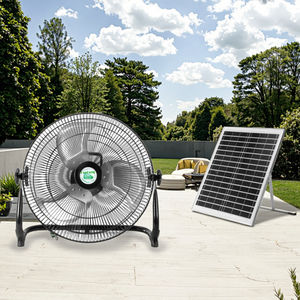 Ventilateur sur pied industriel haute puissance ventilateur de sol électrique puissant charge solaire pour usage domestique grand ventilateur de tour d'escalade de vent - Product Image 1