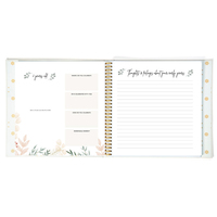 Cadeau personnalisé couverture poche bébé bain Journal douche invité étape première année Scrapbook photo Album mémoire livre avec boîte souvenir