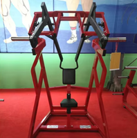Appareil de musculation pour club, équipement de force en acier avec plaques de poids optionnelles, Iso-lateral D.Y. Rangée