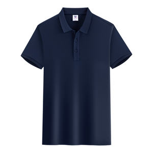 T-shirts personnalisés pour hommes à séchage rapide 200 g/m² 100 % polyester couleur unie à manches courtes Polo d'extérieur T-shirts décontractés pour femmes été - Product Image 3