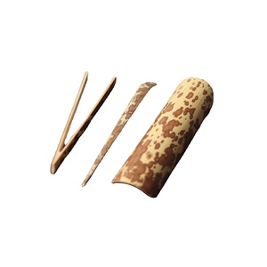 Handmade Natural Bamboo <b>Tea</b> <b>Set</b> 3 Piece Traditional Chinese Kung Fu <b>Tea</b> Ceremony Tool - Product Image 5