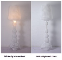 Lampadaire de Luxe Moderne avec Design Creux Avancé, Source Lumineuse LED, Télécommande pour Salon, Villa, Chambre, Hôtel, Décoration