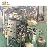 Pasteurisateur 1000l/h 2000l/h, pasteurisation éclair, UHT, petit tunnel, stérilisateur de lait, de boissons et de jus, prix de la machine