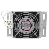 Ventilateur chauffant électrique industriel en alliage d'aluminium avec thermostat 50W-200W pour appareillage haute tension
