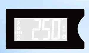 แผงแสดงผลดิจิตอลอัจฉริยะ LED รูปทรงเลข 8 สีดำโปร่งแสง Amber PC ทนความร้อน ทนรังสียูวี - Product Image 4