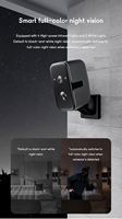 OKAM Pro 3MP 1080p Mini 2.4G 5G Dual Band WiFi Baterai 5200mAh Kamera Penglihatan Malam Alarm Perekam Tahan Air CCTV 85 Derajat