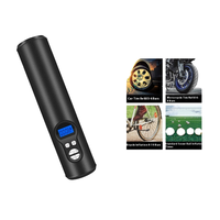 Pompe à air de voiture portable multifonctionnelle de haute qualité en plastique ABS, charge solaire, affichage LED, lumière d'urgence, gonfleur sans fil intelligent