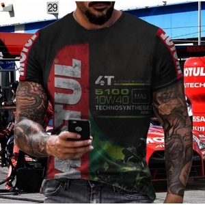 T-shirts pour hommes T-shirts de haute qualité et T-shirts de créateurs pour garçons T-shirts à manches courtes tendance Imprimés en 3D Col rond Pull - Product Image 2