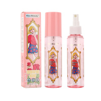Kiss Beauty 110ml Spray Fixateur de Maquillage Hydratant Longue Durée Personnalisable avec Logo Marque Privée Nouvelle Vente Chaude