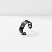Cincin Terapi Magnetik Stainless Steel Grosir, Dapat Disesuaikan, Ringan, Anti Mendengkur, Perhiasan Hadiah untuk Pria Wanita