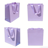 Sacs en papier de luxe personnalisés pour vêtements, emballage cadeau, sacs de shopping populaires avec votre propre logo
