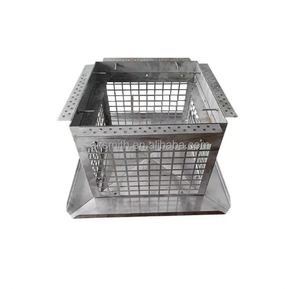 Capot de <span class=keywords><strong>cheminée</strong></span> en acier inoxydable 304 de 13 x 9 pouces, couvercle de poêle et de foyer, capot anti-pluie, aérateur extérieur, design industriel - Product Image 3