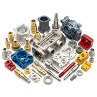 Piezas de Aluminio y Acero Inoxidable Mecanizadas por CNC Personalizadas OEM con Anodizado y Pulido para la Industria Automotriz y Médica