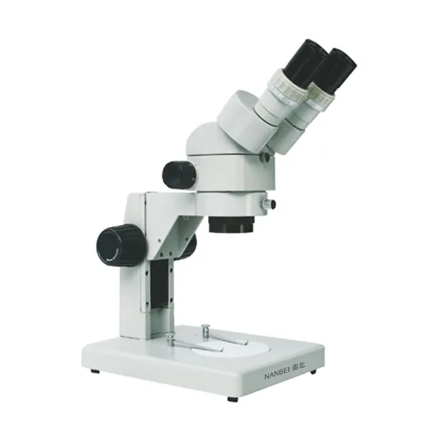School using stereo binocular microscope with Diopter adjustment