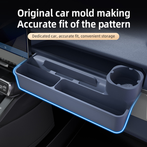 Boîte de rangement centrale en silicone pour Toyota RAV4, organiseur de compartiment passager avec porte-gobelet - Product Image 3