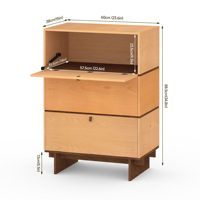 Armoire de rangement extensible en bois moderne Durabox pour vêtements, meubles de maison, villa, salon, salle à manger, salle de sport, bar à domicile, commode à tiroirs