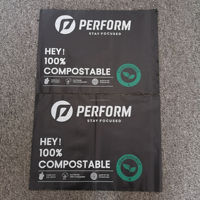 Prix d'usine Sac d'expédition Imprimé personnalisé Écologique Compostable Nude Sacs d'expédition en plastique biodégradable en poly avec logo