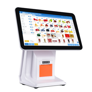 All-in-One 15.6 <span class=keywords><strong>inch</strong></span> đôi màn hình cảm ứng POS Tiền mặt đăng ký <span class=keywords><strong>Android</strong></span>/Windows thiết bị đầu cuối máy - Product Image 4