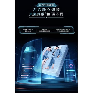 ที่นอนสปริง 1.8 ม./1.5 ม. ท็อปเปอร์ลาเท็กซ์ ป้องกันแบคทีเรีย ป้องกันไรฝุ่น ระบายอากาศได้ดี ความแน่นปานกลาง สำหรับเด็ก - Product Image 3