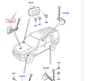 Высококачественный датчик высоты передней подвески левый LR023646 LR013915 для Land Rover Discovery 4 - Product Image 2