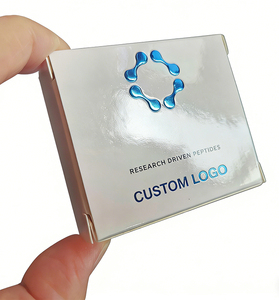 Impresión Personalizada, Embalaje Impermeable para Péptidos, Etiqueta <span class=keywords><strong>de</strong></span> 2 ml/3 ml/10 ml y <span class=keywords><strong>Caja</strong></span> para Péptidos, 1 Paquete <span class=keywords><strong>de</strong></span> 10 Viales, Bandeja <span class=keywords><strong>de</strong></span> Plástico, <span class=keywords><strong>Caja</strong></span> Holográfica - Product Image 4