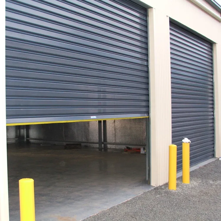 Haute qualité couleur personnalisée métal volet roulant porte horizontale en acier porte de garage store roulant