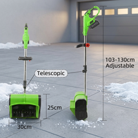 Souffleuse à neige sans fil 21V, pelle à neige électrique rechargeable pour le marketing