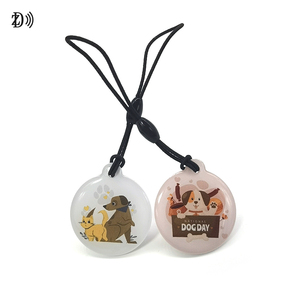 Thẻ Nhựa Epoxy <span class=keywords><strong>RFID</strong></span> Mã QR Tròn Theo Dõi Chó Thẻ ID Thú Cưng 13.56MHz Thẻ Epoxy <span class=keywords><strong>RFID</strong></span> - Product Image 6