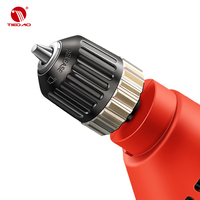 Vente en gros perceuse électrique OEM 400w 10mm avec fonction de verrouillage et d'inversion