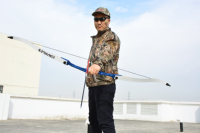 Peralatan Panahan Kaimeilong 68" Busur Berburu 12-40lbs Busur dan Anak Panah untuk Permainan Luar Ruangan Dengan Busur Recurve