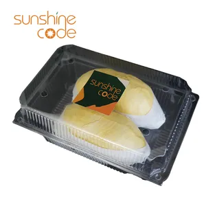 Sunshine Code frozen durian whole with seed durian bawor durian bangkok thailand