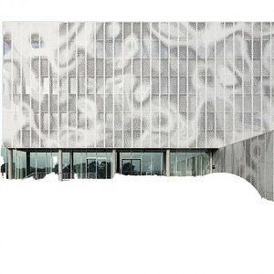 Contemporary Aluminum <b>Curtain</b> Walls Anodized Anti-Corrosion Sheer <b>Panels</b> for Building Exterior 70in and Above - Product Image 1