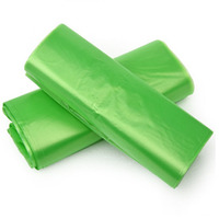Sacs en plastique HDPE personnalisés pour supermarchés, sacs de courses recyclables, fins, durables, avec poignée longue, couleur personnalisée