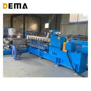 PVC Power Cable Granule Material Compound Twin Screw Granulation Extrusion Machine Production Line