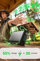 Batteries externes et stations d'alimentation 50000 mAh – Électronique grand public – Charge rapide en extérieur – Chargeur portable – Powerbank 50000 mAh
