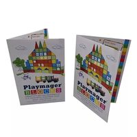 Prix de vente directe d'usine Brochure multi-pages personnalisée Instructions d'impression couleur Porte Brochure