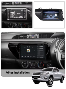 Lecteur DVD de voiture Android 11 IPS DSP 2.5D pour <span class=keywords><strong>Toyota</strong></span> <span class=keywords><strong>Hilux</strong></span> 2015-2020 Carplay Commande vocale GPS Navigateur Electronique automobile - Product Image 4