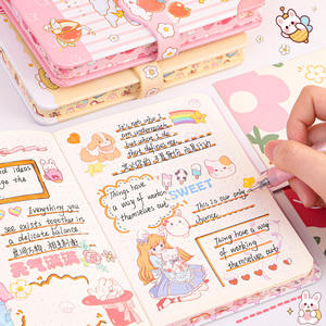 All'ingrosso ragazza carina magnetico taccuino Kawaii Cartoon manuale per studenti di alto valore diario creativo popolare dello studente <span class=keywords><strong>cancelleria</strong></span> - Product Image 2