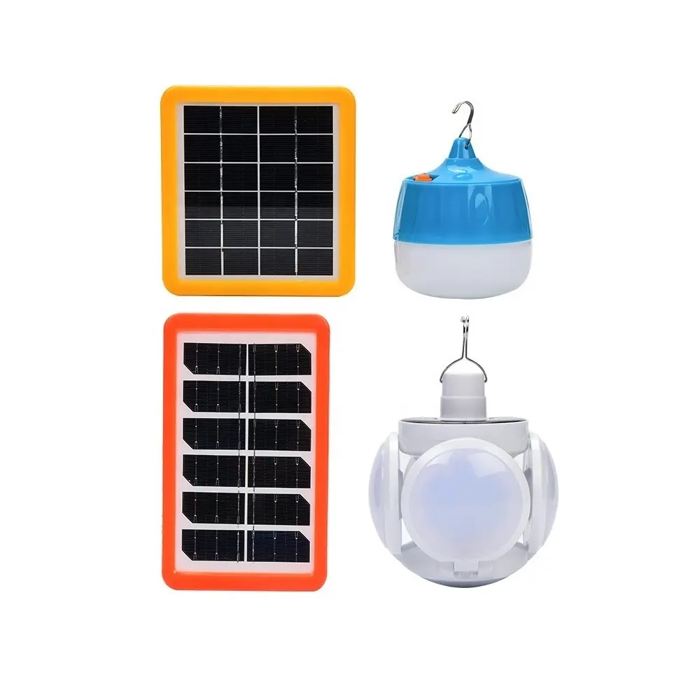 Kait Portabel Usb Isi Ulang Darurat Led Bulb Solar Power Camping Lampu Malam