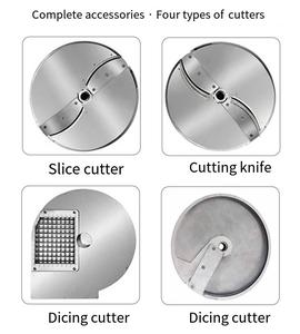 Industriële Enkele Kop Zoete Aardappelen Groentesnijmachine Snijmachine Chopper Snijmachine Snijmachine <span class=keywords><strong>Fruit</strong></span> Groente Verwerkingsmachines - Product Image 6