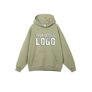 Hot Sales Street Casual Loose Sport Pullover <b>Men's</b> <b>Hoodies</b> Customized Embroidered Cotton Drop Shoulder Oversized <b>Men</b> <b>Hoodies</b> - Product Image 3